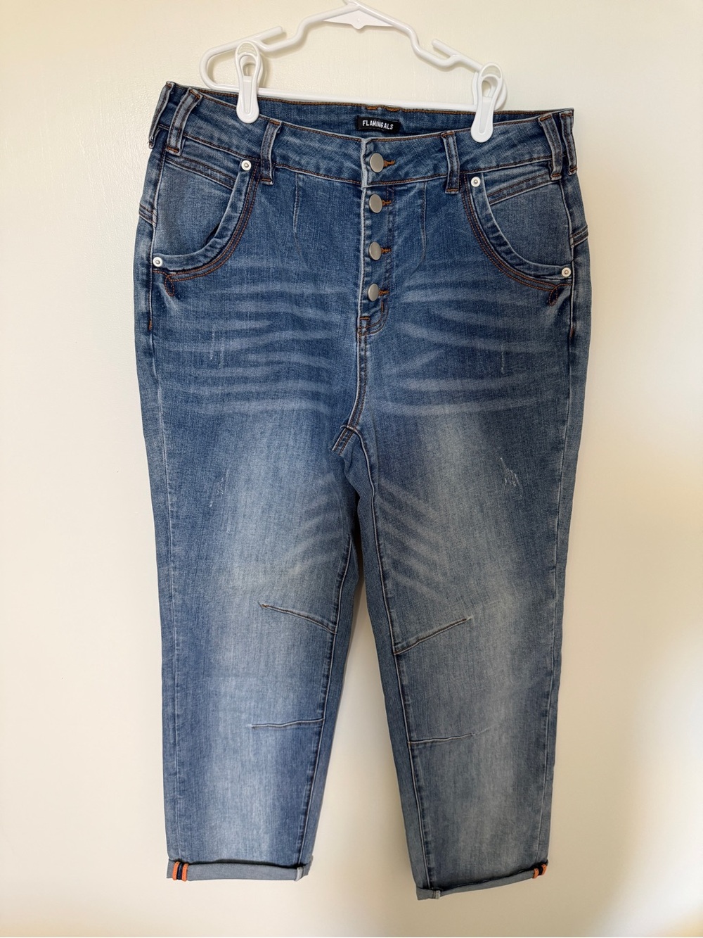 Women’s Flamingals Blue Jeans